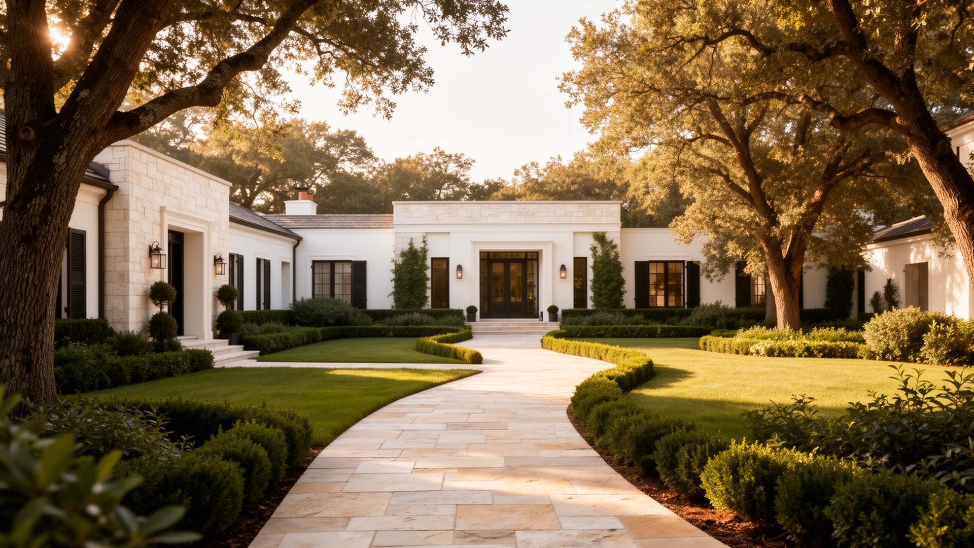 Private estate exterior